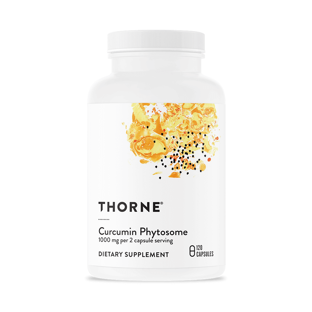 Thorne Curcumin Phytosome supplement bottle